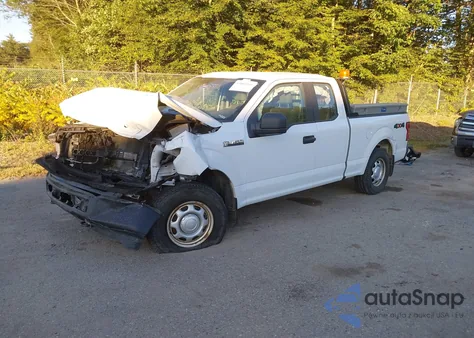 2018 Ford F-150 Xl z USA, uszkodzony, nr VIN 1FTEX1EB0JFD13601